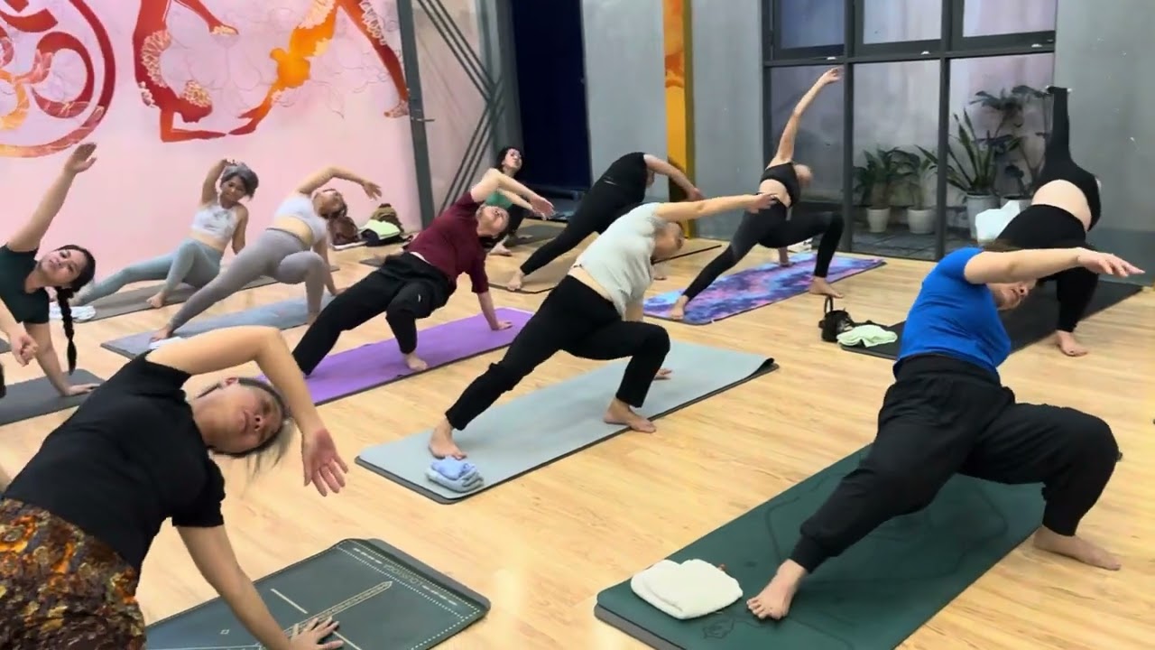 Small clip of yoga class…