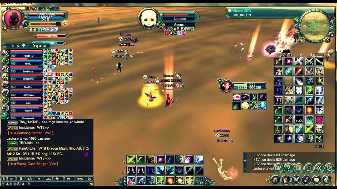 Epic Perfect World - Alamat vs Aeons 10v10 (For Fun)