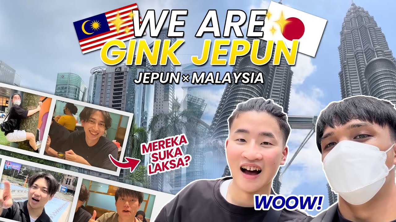 Kumpulan Jepun menjelajah Malaysia/ Mereka suka dengan Laksa!?/Reaction tu yang macam mana? #1