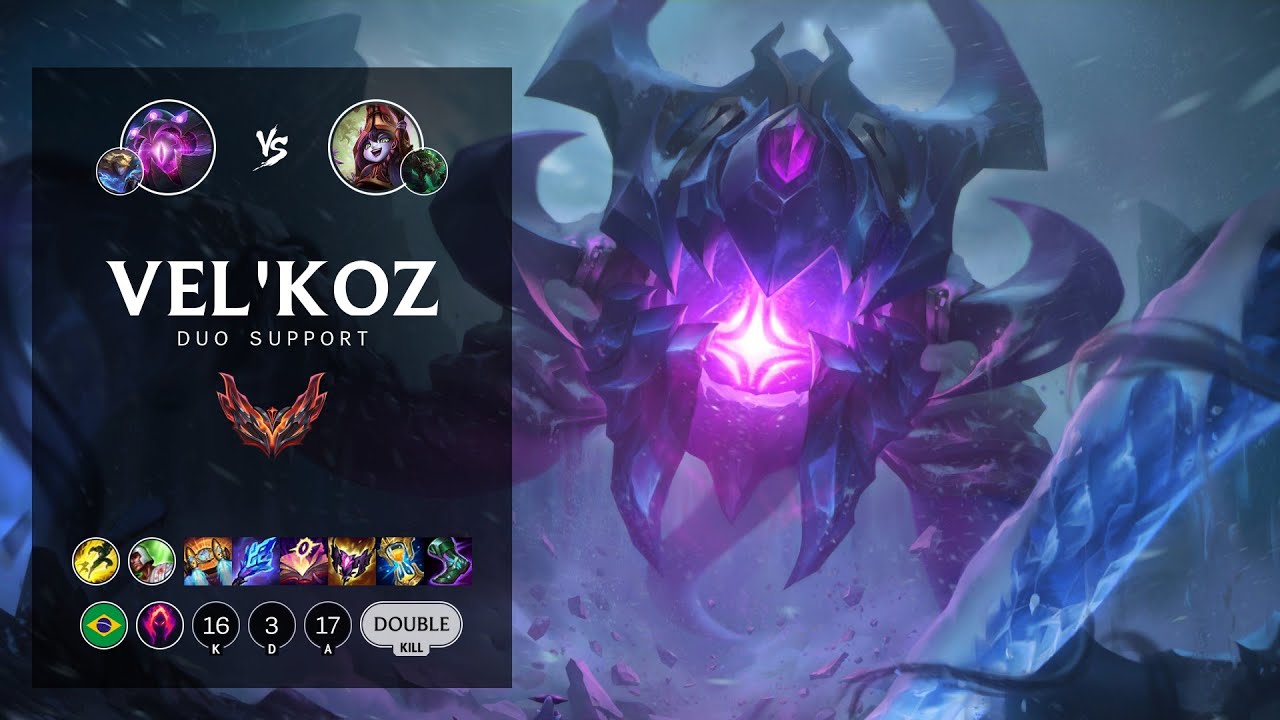 Vel'Koz Support vs Lulu - BR Grandmaster Patch 12.13
