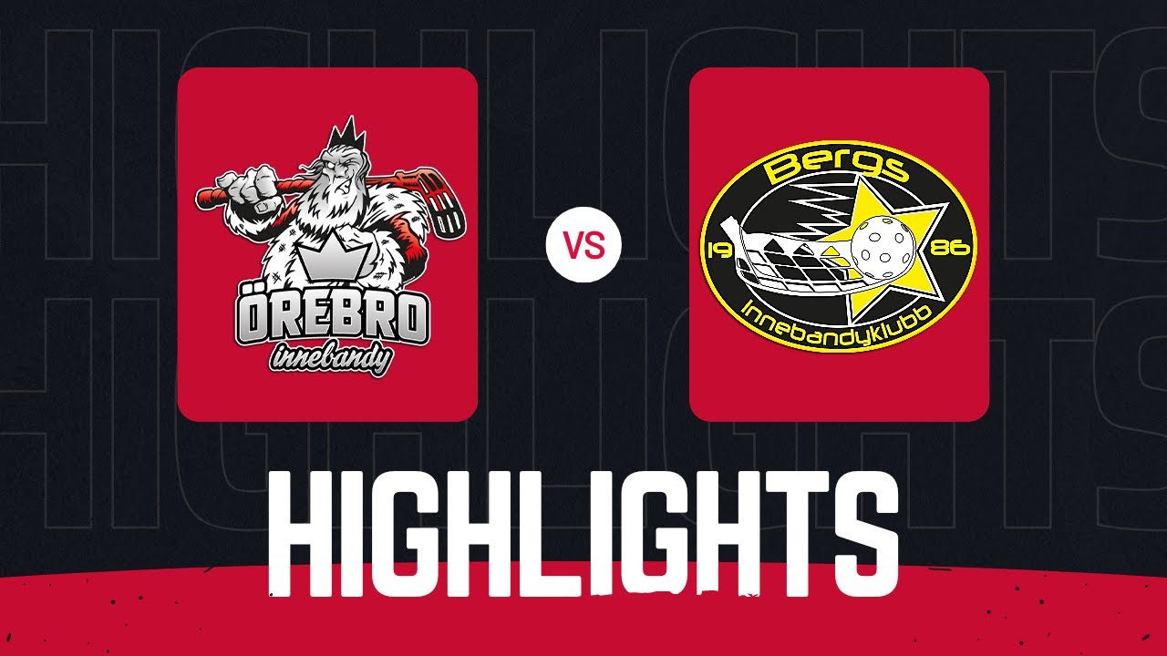 Highlights: IBF Örebro - Bergs IK