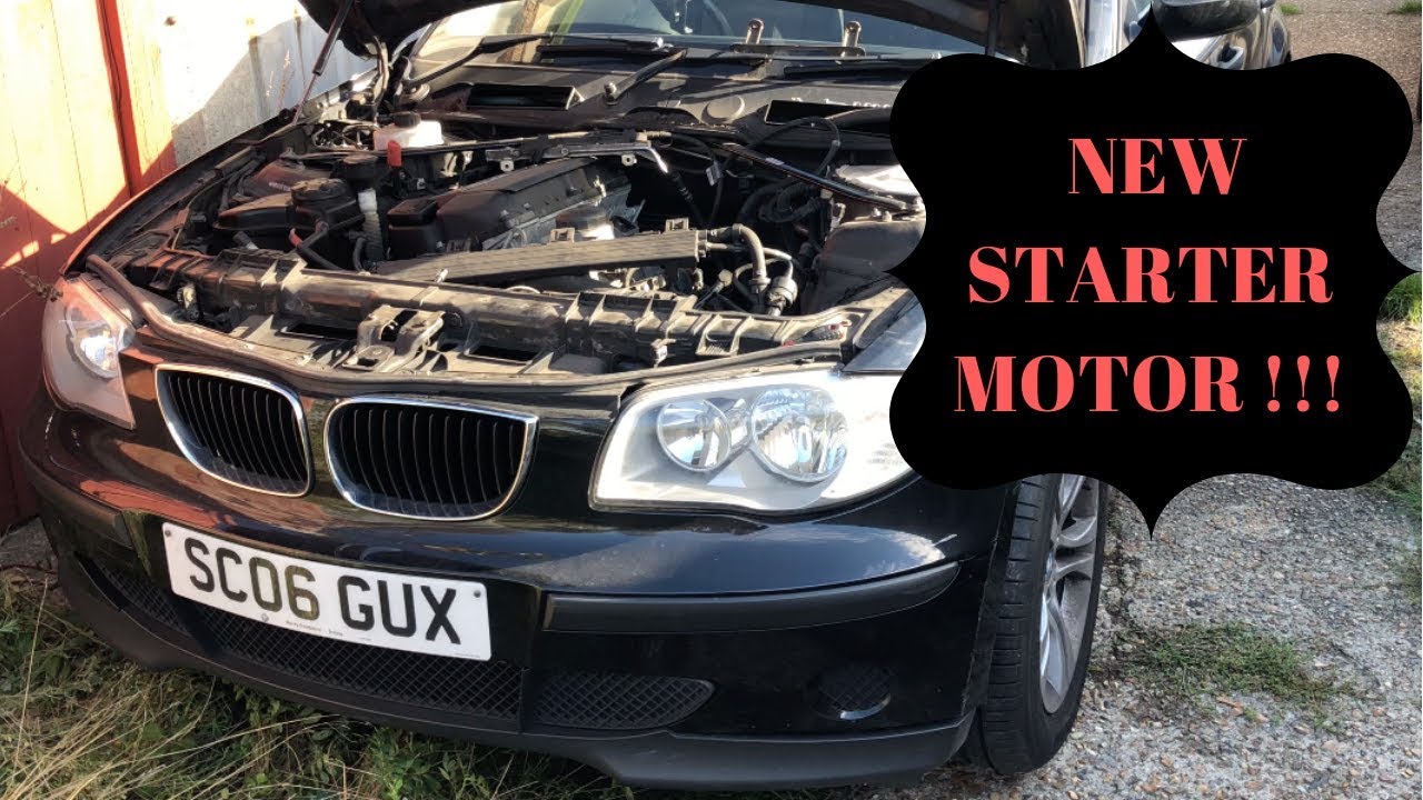 BMW 1 серии | 116i | Замена стартера | ** ЛЕГКО **