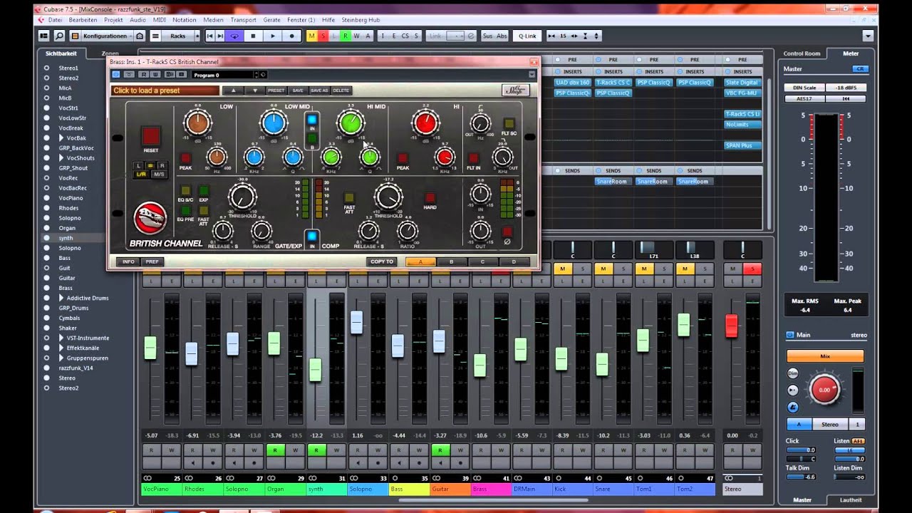 Cubase Mixing Tutorial - Mastering included