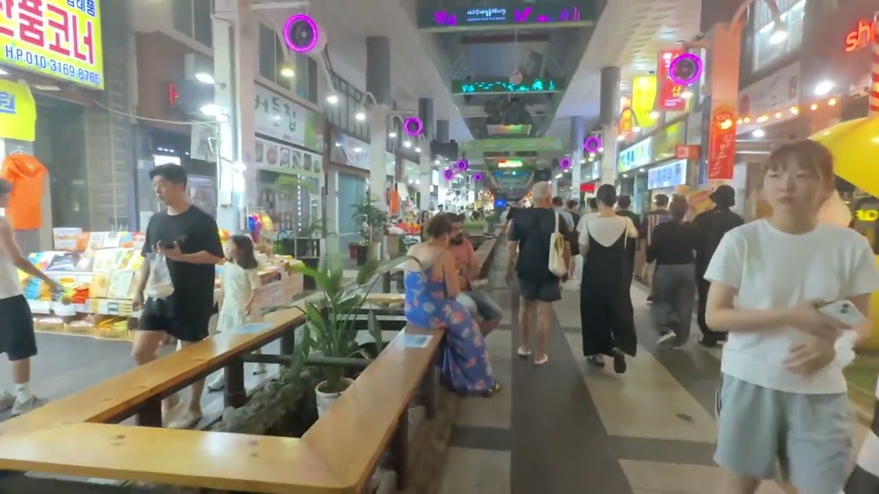 Walking tour siogwipo maeil olle market 