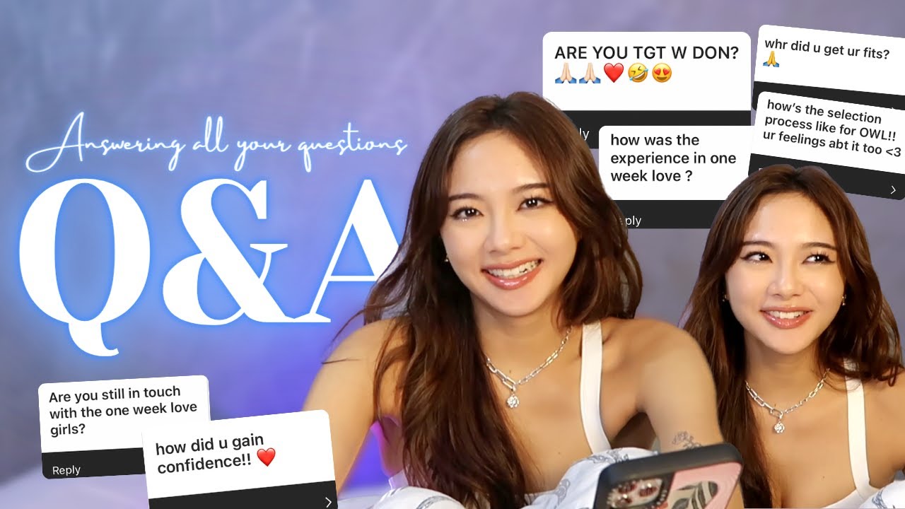 Q&A | Answering ALL your #OneWeekLove questions