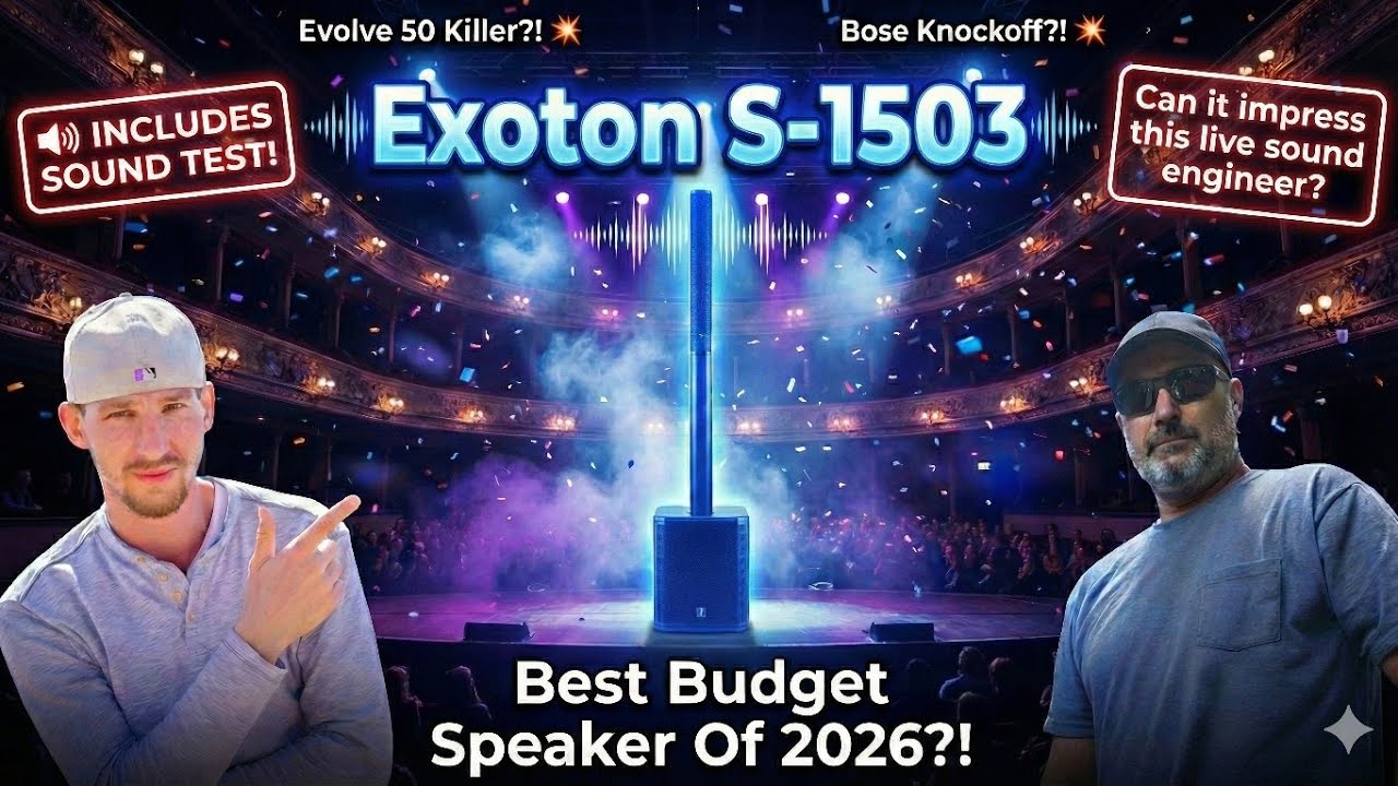 Exoton S-1503 Can Fill A 500 Person Theater?! | Best Speaker For Mobile DJ's On A Budget! 