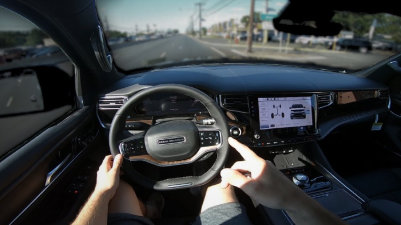 Jeep Grand Wagoneer POV Drive: Best New SUV Interior?