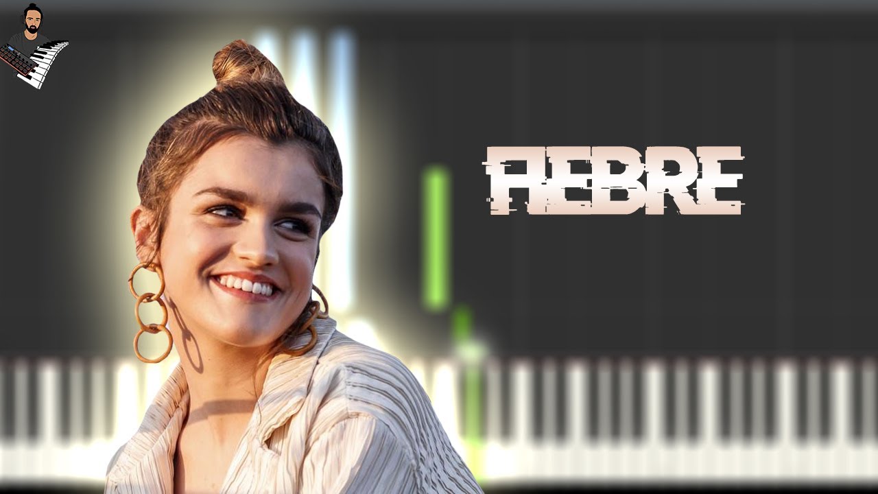 Amaia - Fiebre | Instrumental Piano Tutorial / Partitura / Karaoke / MIDI