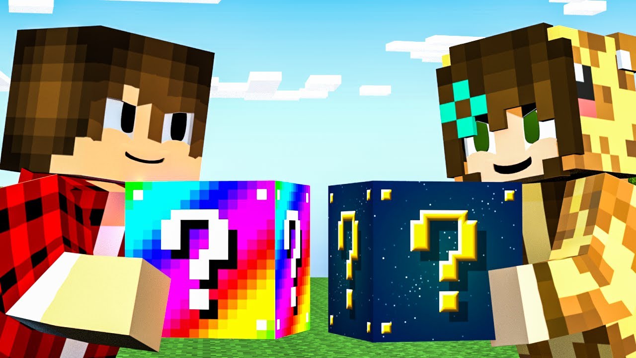 RAINBOW Lucky Blocks vs ASTRAL Lucky Blocks (CRAZY)