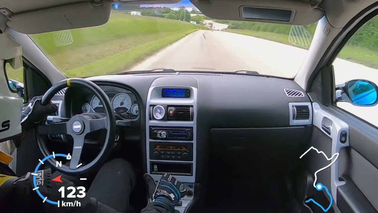 Slalom de Bure 2024 Opel Astra G OPC, Loc2