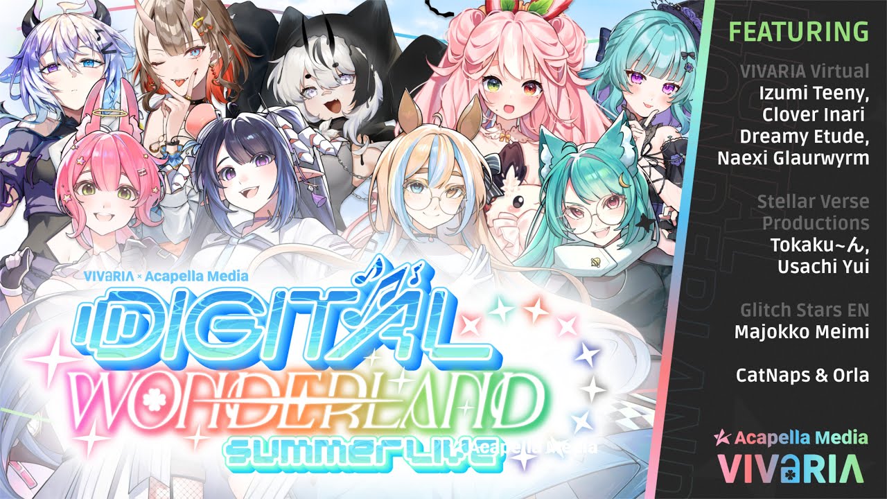 【EVENT】 ✧ DIGITAL WONDERLAND SUMMER LIVE ✧ 【VIVARIA Virtual】