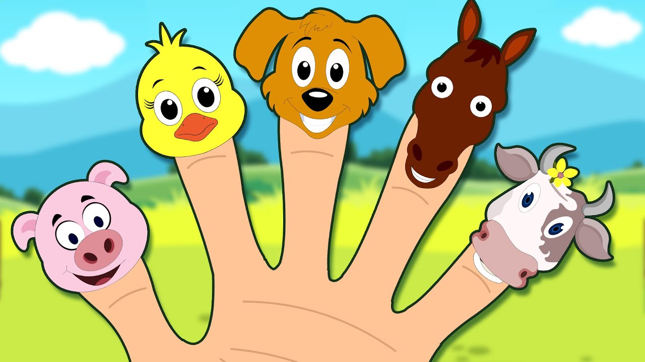 Animal Finger Family 🐷🐰 + More Finger Family Rhymes Collection For Kids