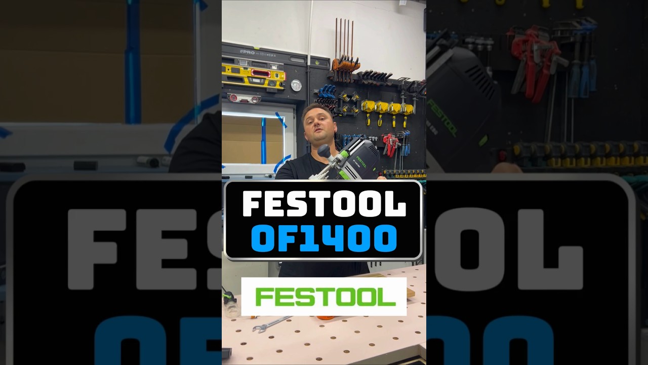 NAJLEPSZA FREZARKA NA ŚWIECIE?? Festool OF 1400 #tools #diy #festool #workshoptools