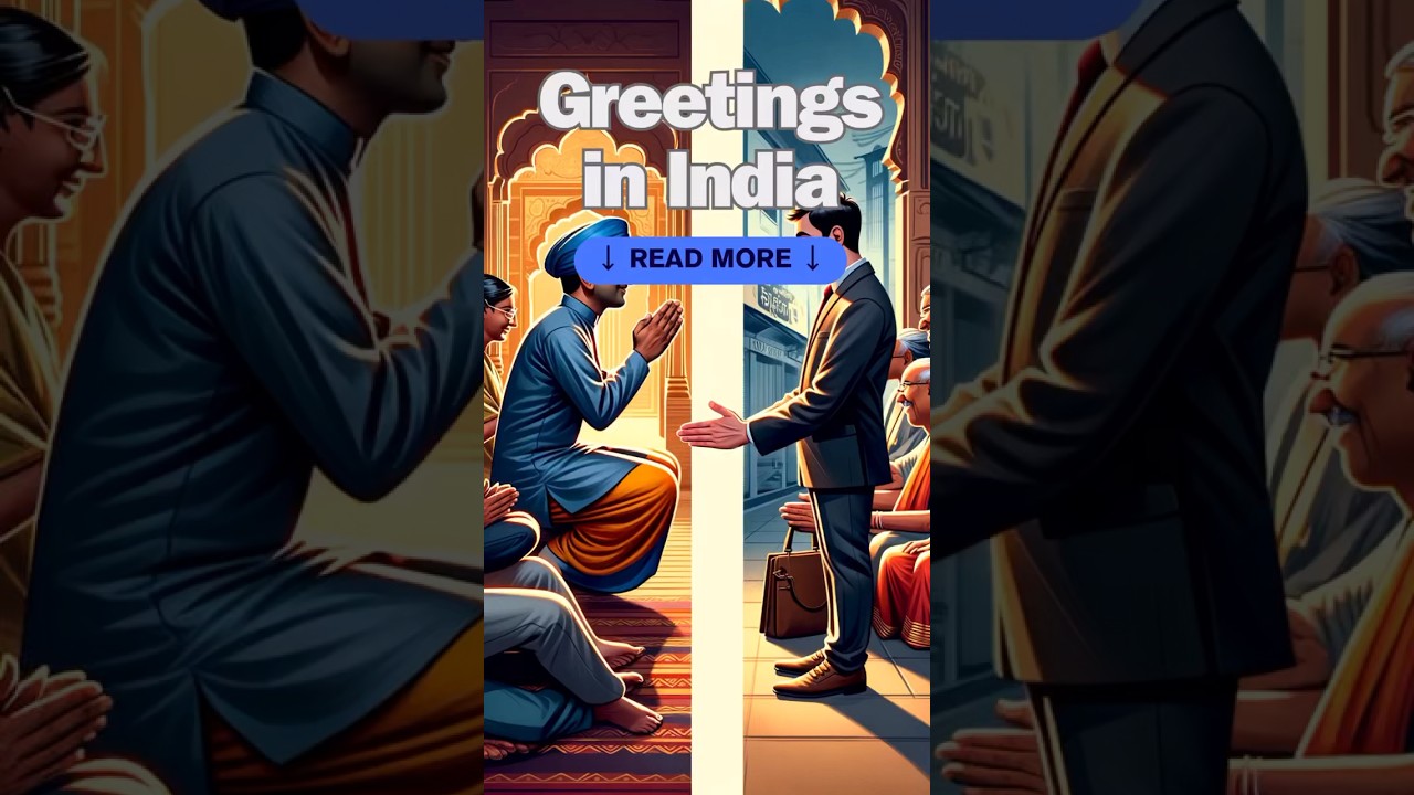 Namaste vs Handshake: India's Respectful Greeting #IndianTraditions #travel #traveltips
