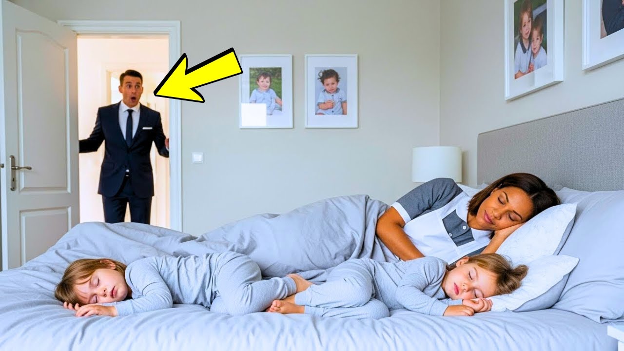 THE BILLIONAIRE’S TWINS COULDN'T SLEEP  — WHAT HE SAW THE NEW NANNY DOING LEFT HIM SPEECHLESS