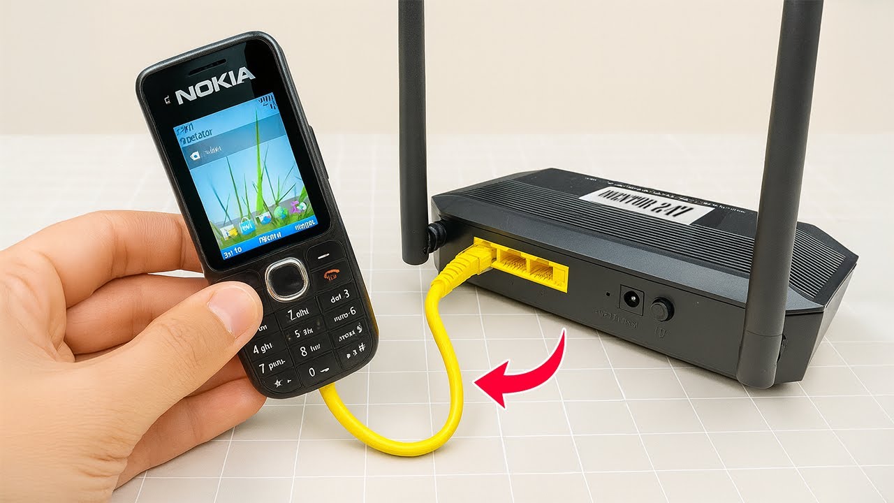 Подключите старый телефон NOKIA к WiFi-роутеру — результат поистине ошеломляющий!