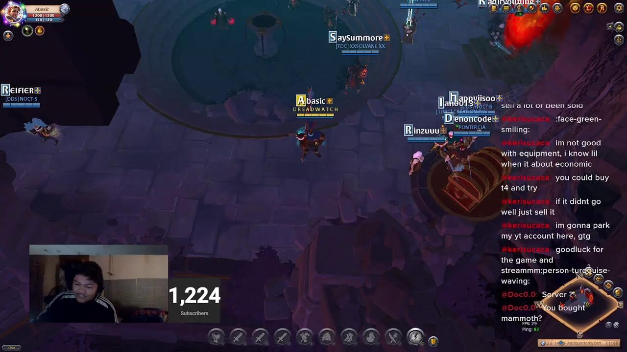 Stream Fame Farming and Gathering in Albion Online!