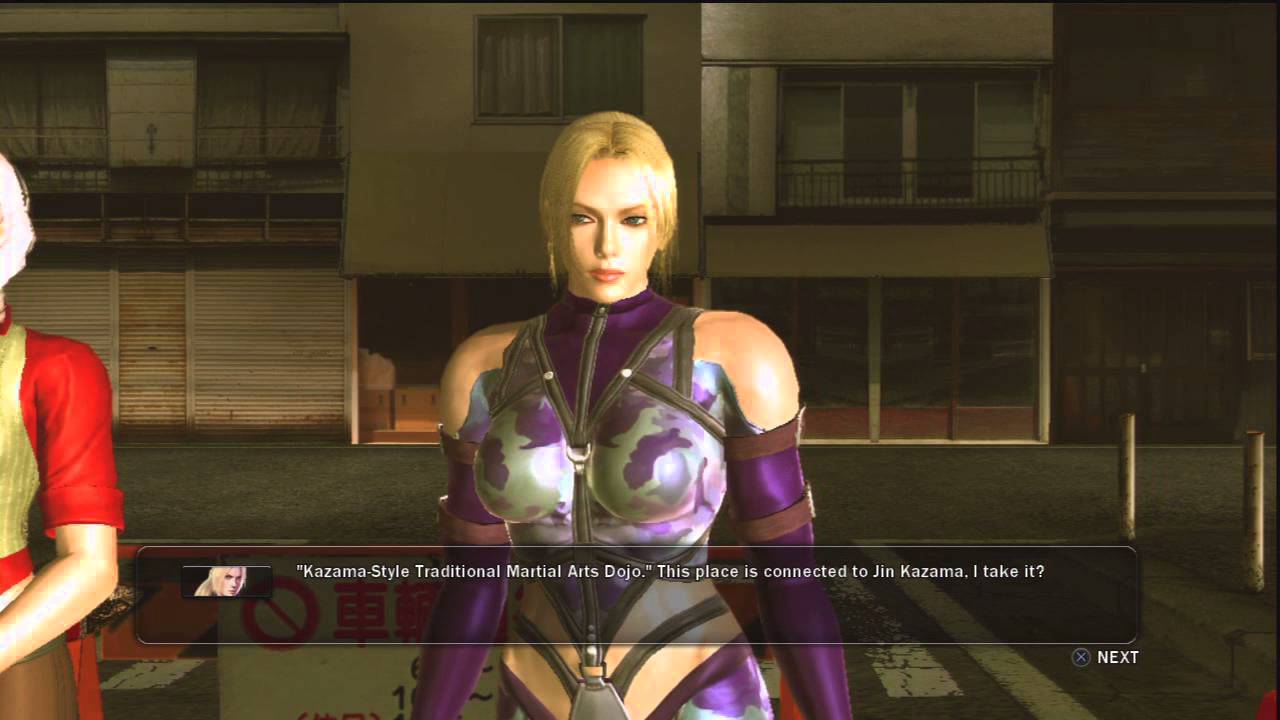 Tekken 6 Scenario Campaign Dialogues: Nina