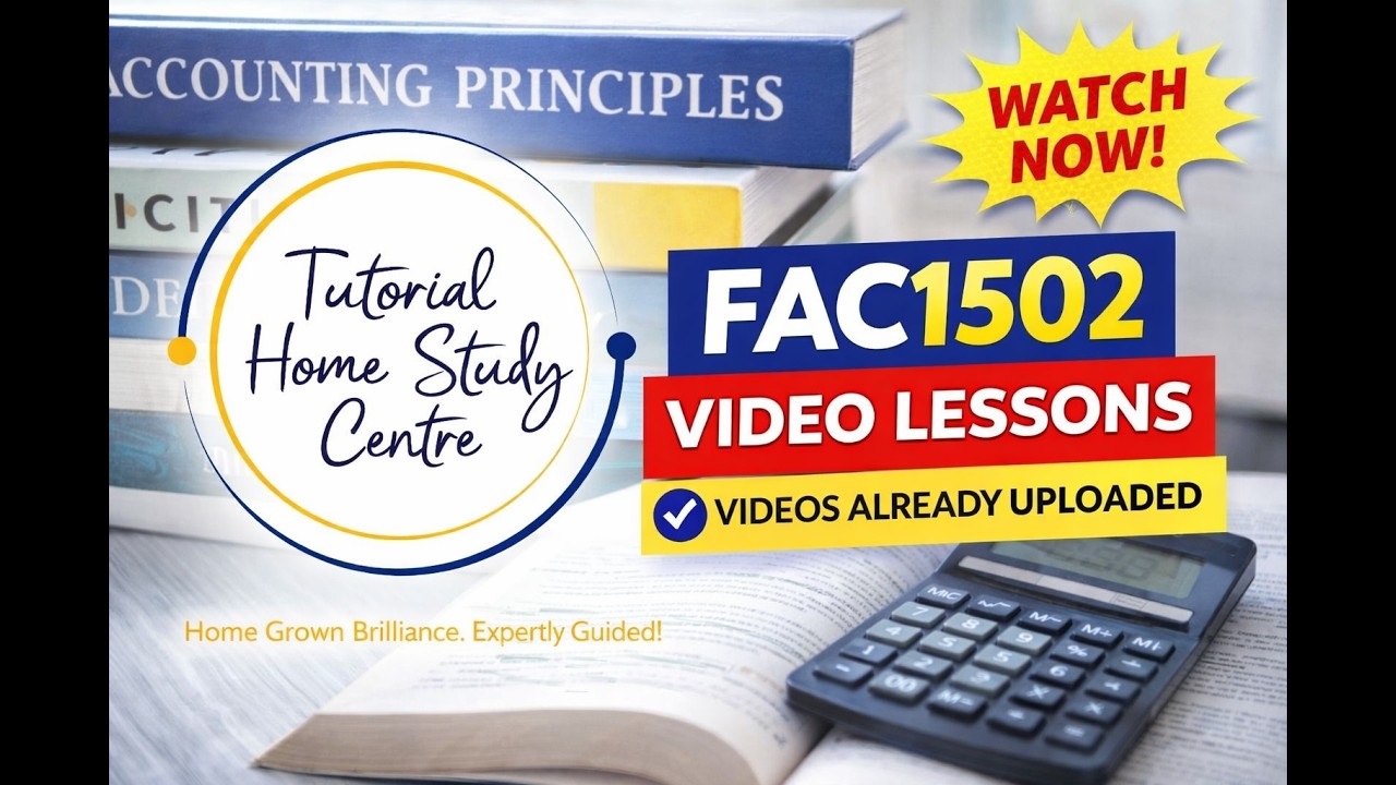 FAC1502 Assignment 1 Class Preparation  UNISA Accounting Explained 2026