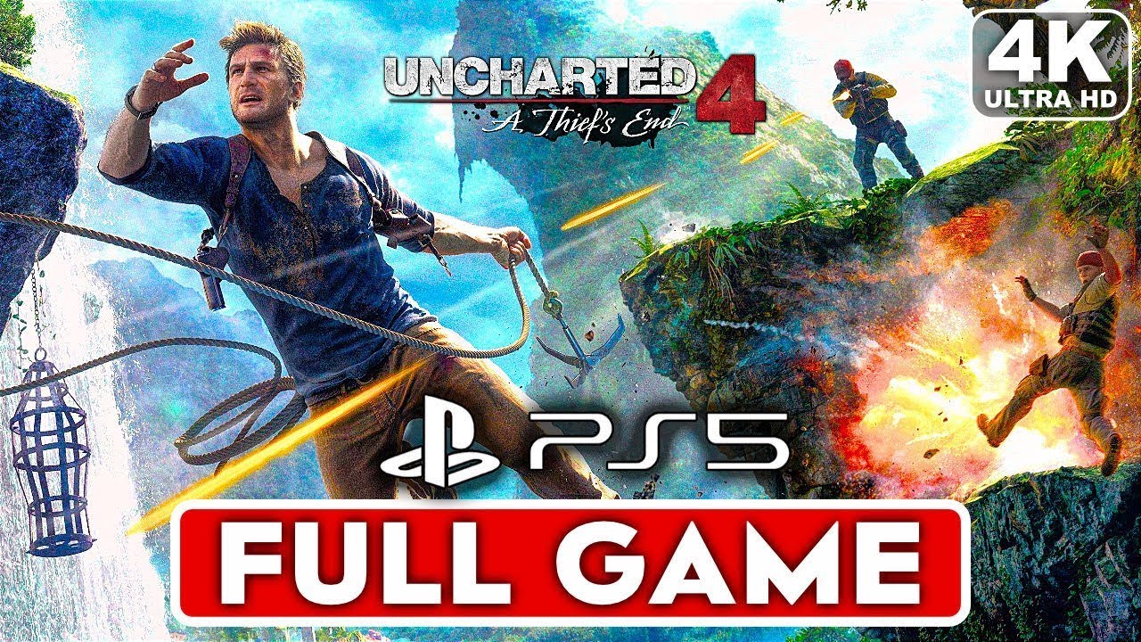 🔴 LIVE NOW: Uncharted 4 Full Gameplay Walkthrough (No Commentary)