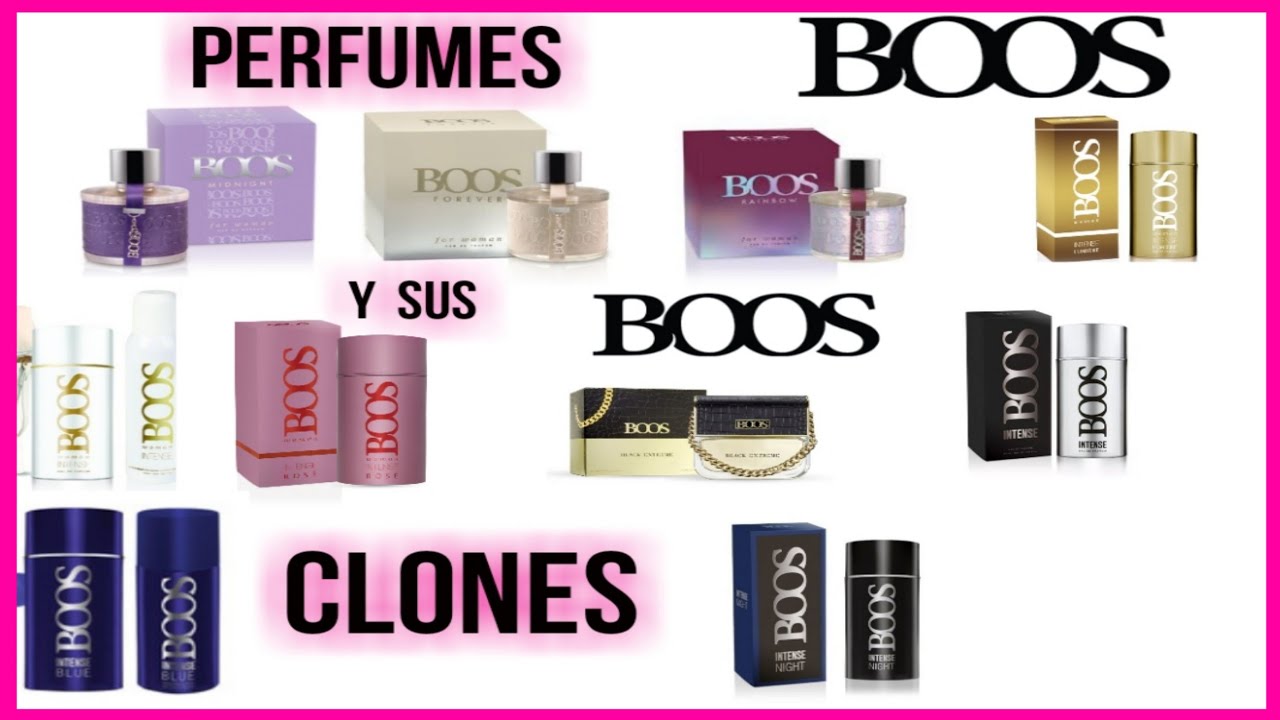 BOOS PERFUMES  Y SUS CLONES~Morolove