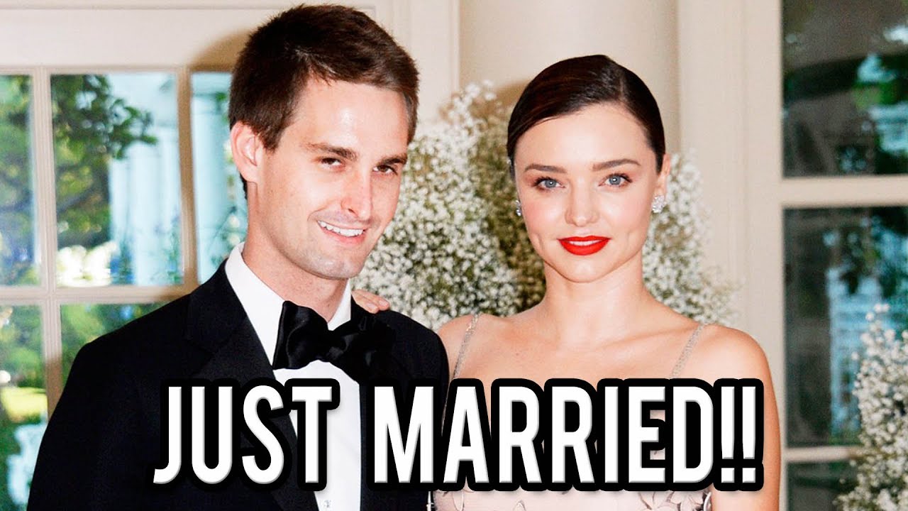 Miranda Kerr's New Husband Evan Spiegel 2017