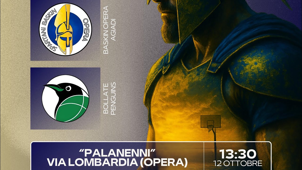 SPARTANI BASKIN OPERA sta trasmettendo dal vivo.