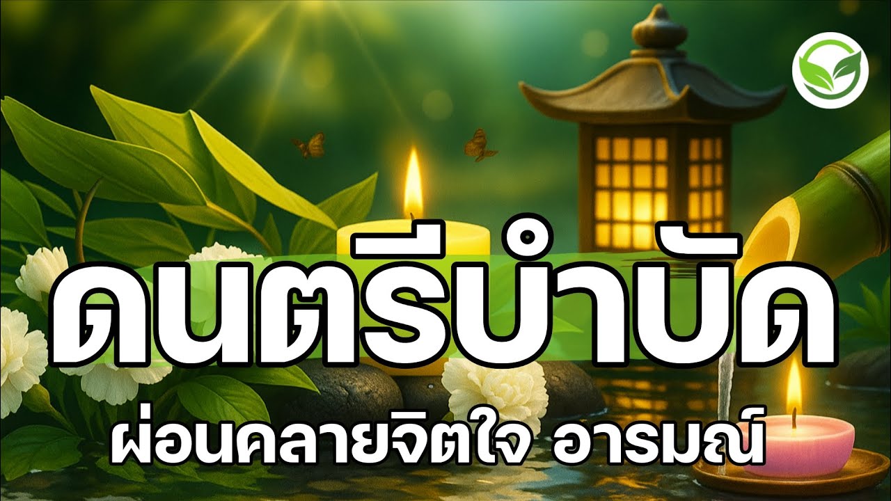 ดนตรีผ่อนคลายสมอง ดนตรีบำบัดความเครียด ผ่อนคลายจิตใจจากอารมณ์เหนื่อยใจ อ่อนล้าทางใจ relaxing music 