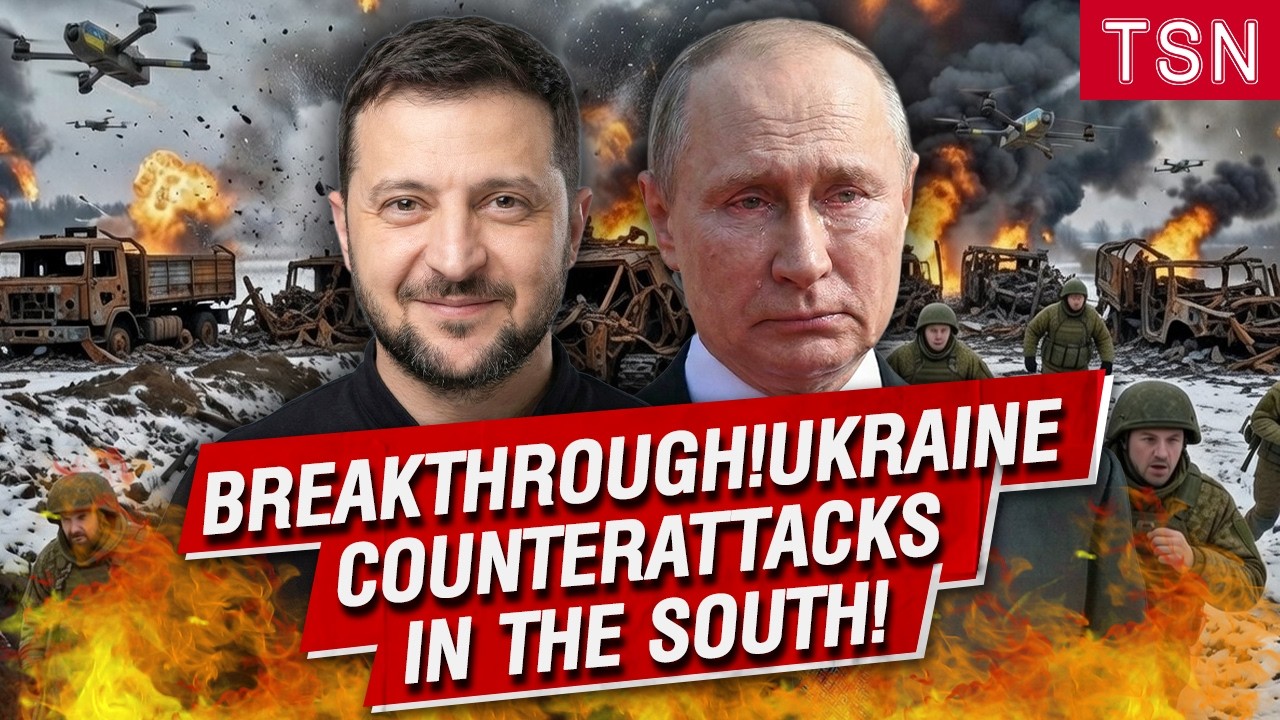 JUST NOW - UKRAINE IS COUNTERATTACKING! THE RUSSIANS ARE NOT READY TO DEFEND THEMSELVES!