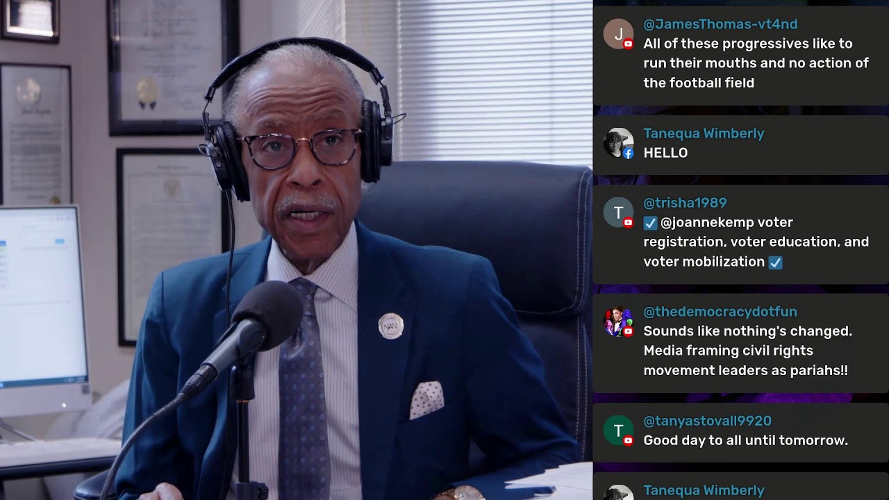 Weekdays Live with Rev. Al Sharpton | Keepin It Real Radio Show