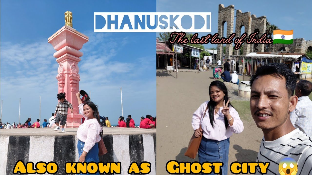 Dhanuskodi..The end road of India 🇮🇳 .DAY 3🥰Must visted places in Rameswaram ..@sumivlogs6937 