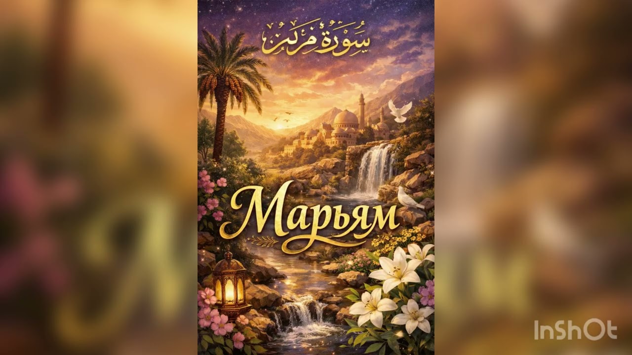 КОРАН. Сура МАРЬЯМ. Слушайте каждый день для укрепления имана. А также во время беременности 