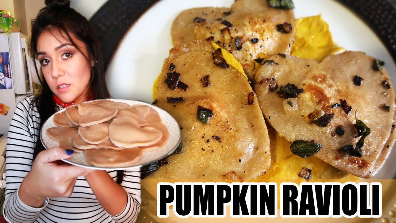 PUMPKIN RAVIOLI! 🎃  | Tasty Tuesday