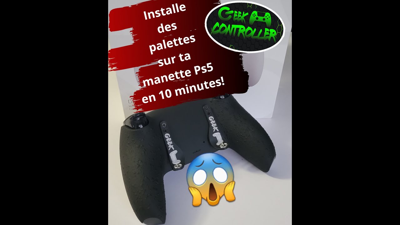 Installe des palettes sur ta manette Ps5 en 10 minutes!!🔥🔥🔥
