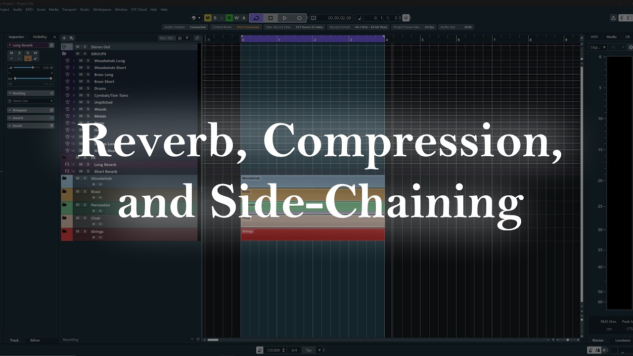 Part Three : Reverb, Compression, Side Chains
