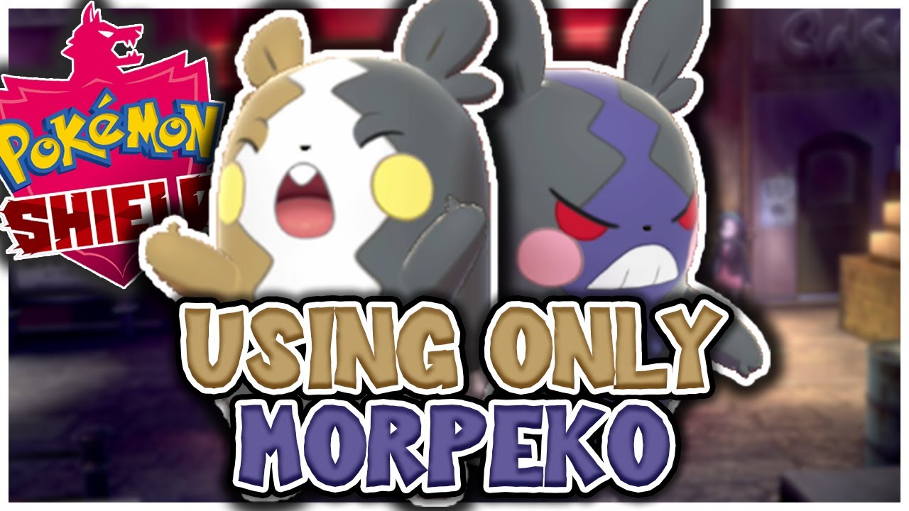 Can You BEAT Pokémon Shield With ONLY A MORPEKO?! (NO ITEMS IN BATTLE)