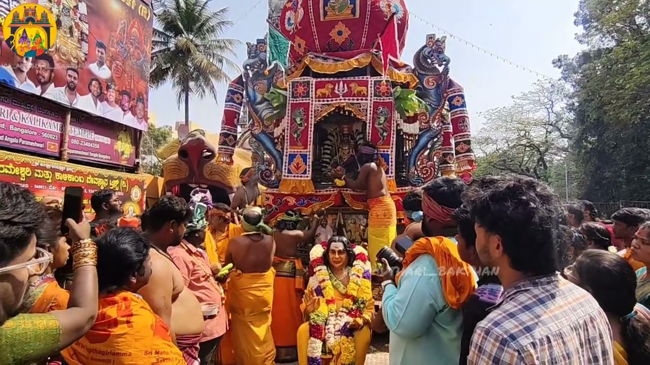 MAGADI ROAD ANGALAPARMESHWARI TEMPLE ANGALAMMAN THER UTHSAVA 2026🙏🏻🙇🏻🔱🪔🔥🦁😍🥹♥️     Like♥️Cmnd💬Share