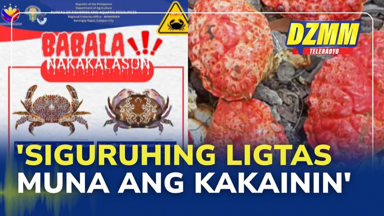 Devil crab consumed by vlogger not edible: BFAR | Ligtas Dapat (14 February 2026)