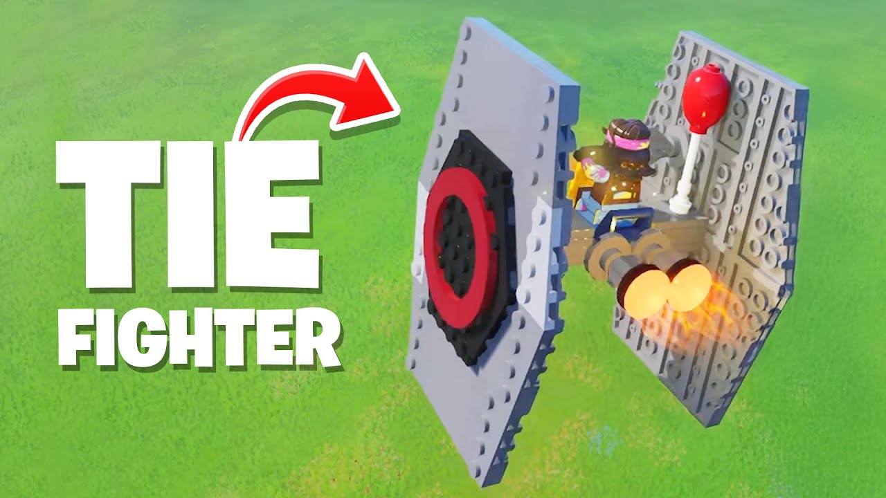 LEGO Fortnite: Мини TIE Fighter (Бесплатные детали)