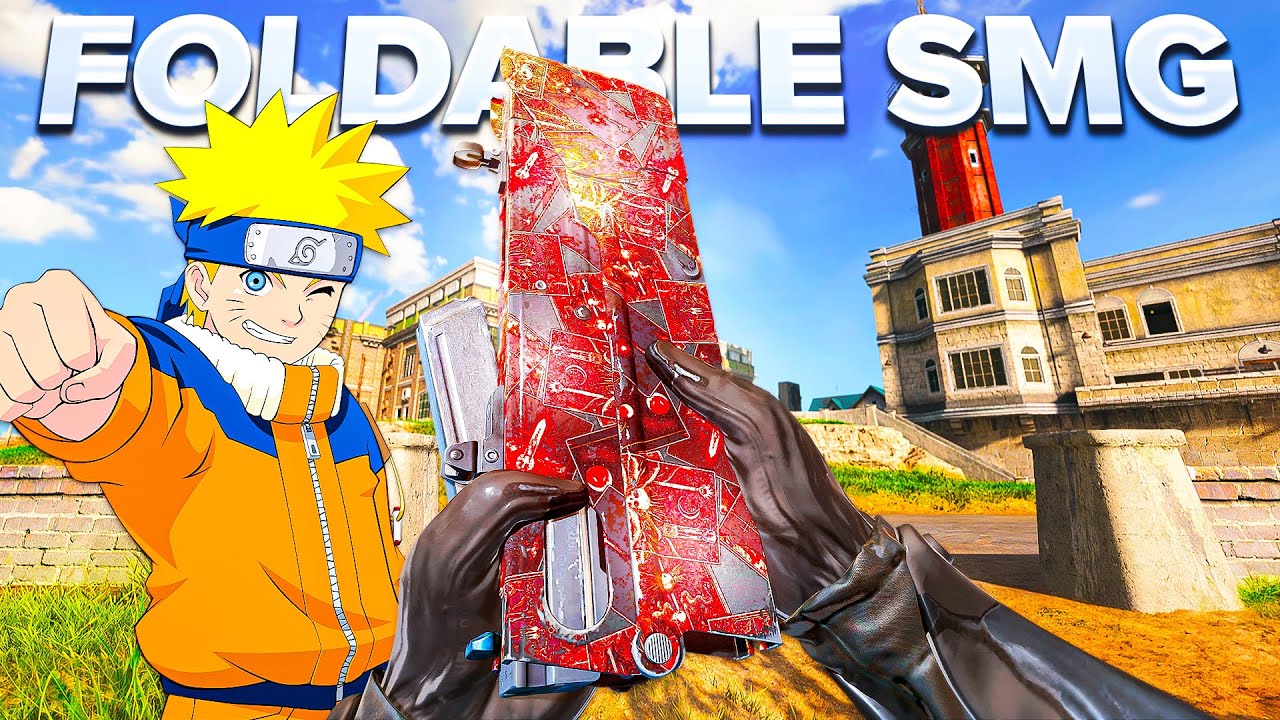 This Warzone FOLDABLE SMG has MAX MOVEMENT SPEED