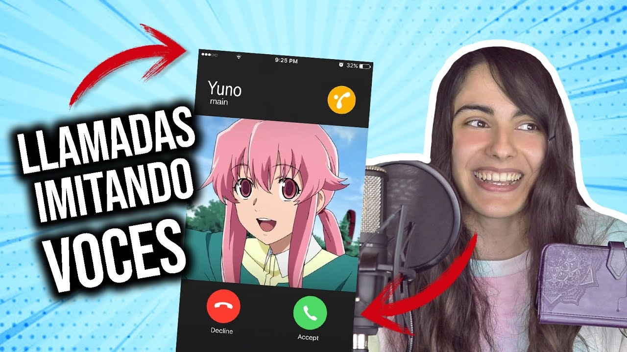 Llamadas IMITANDO VOCES de PERSONAJES (tus personajes anime te llaman! 2) - MIREE