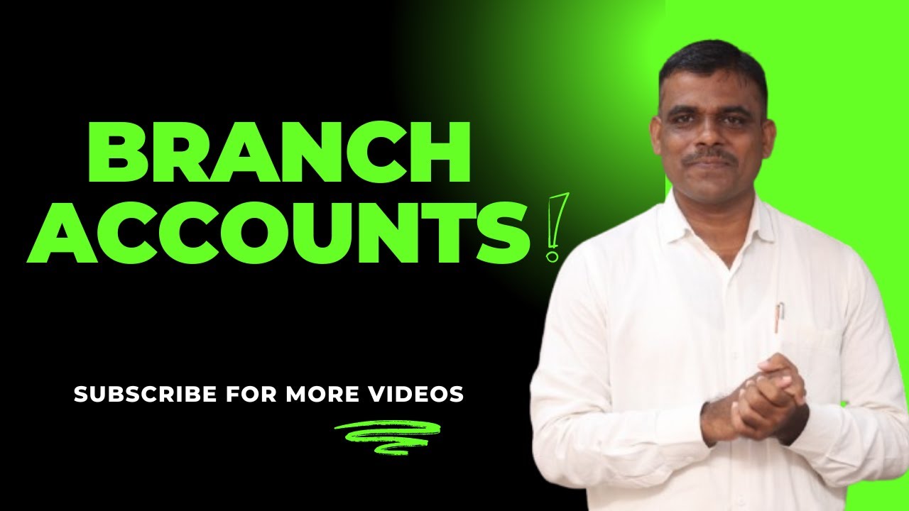 Branch Accounts | MCQ on Branch Accounting | Financial Accounting- Branch Accounts