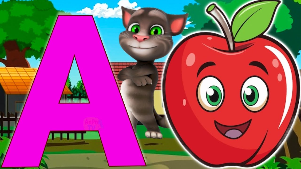 A for apple | अ से अनार | abcd | Abc phonics song nursery rhymes