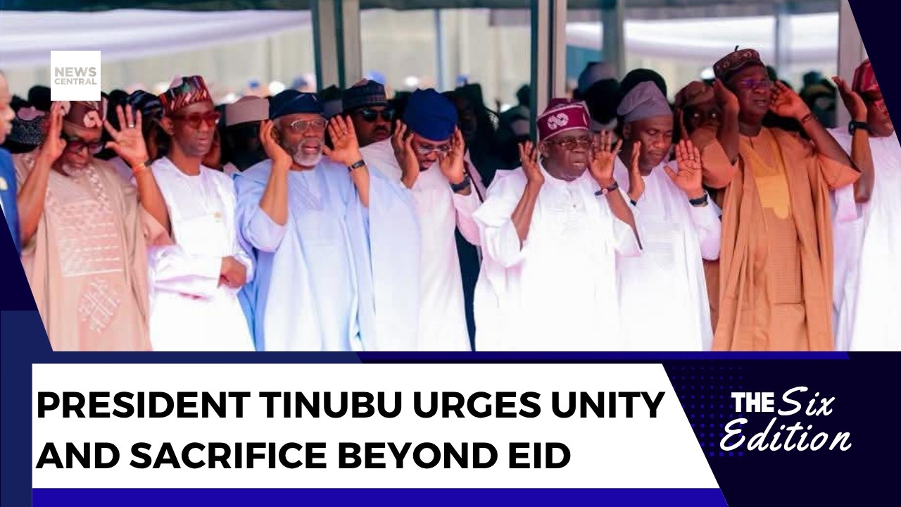 President Tinubu Calls for Unity and Sacrifice Beyond Ramadan During Eid Prayers