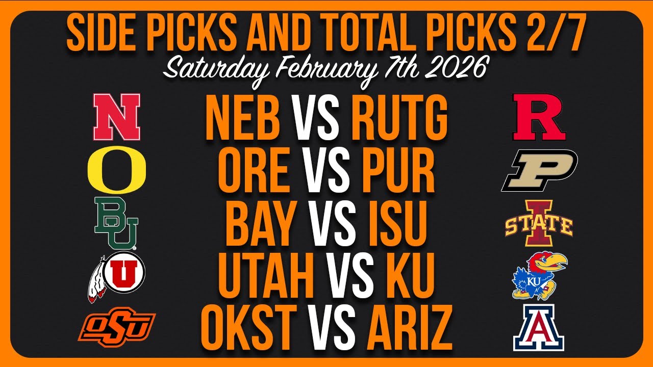 College Basketball Picks & Predictions Today 2/7/26 | NCAAB Picks Today