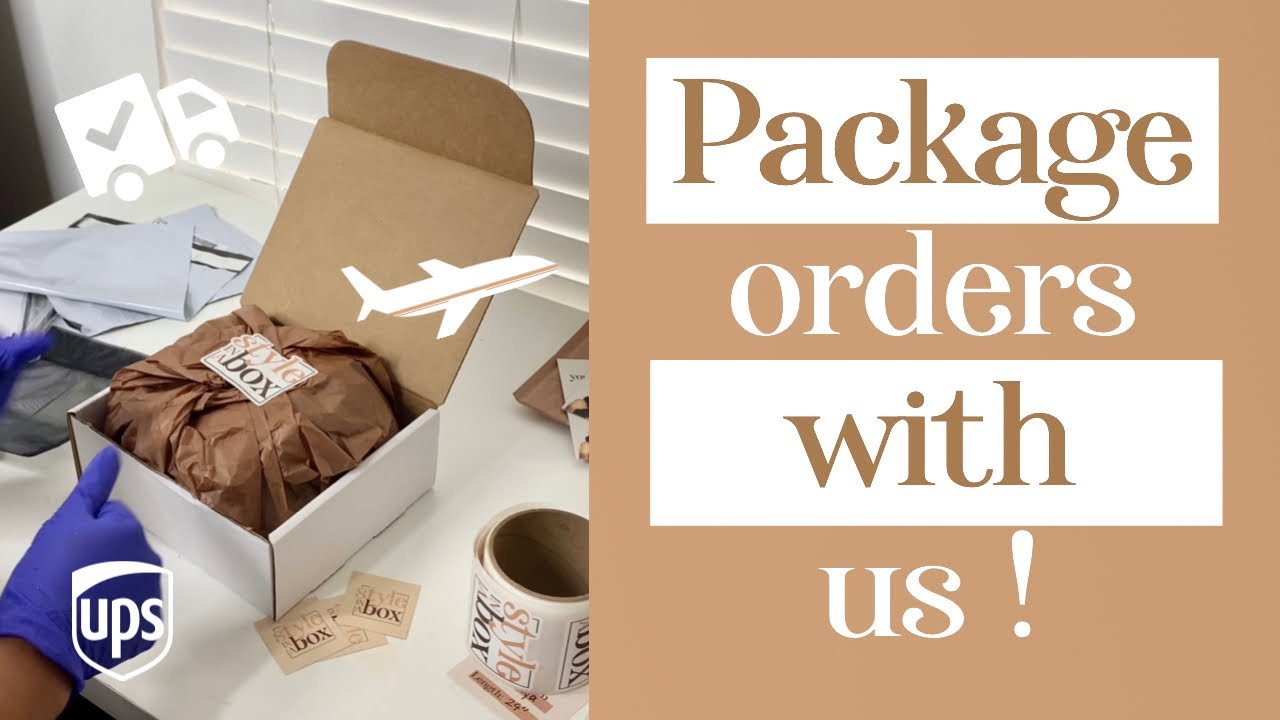 PACKING ORDERS | HOW TO: PACKAGE YOUR WIG BUSINESS ORDERS | DETAILED | STYLE IN A BOX