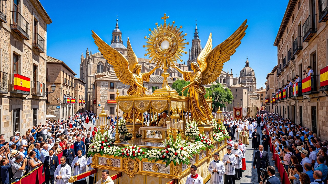 🇪🇸 ТЕЛЕФОНС-КРИСТИ ТОЛЕДО 2026 | Самое зрелищное религиозное шествие и католический фестиваль в Ис