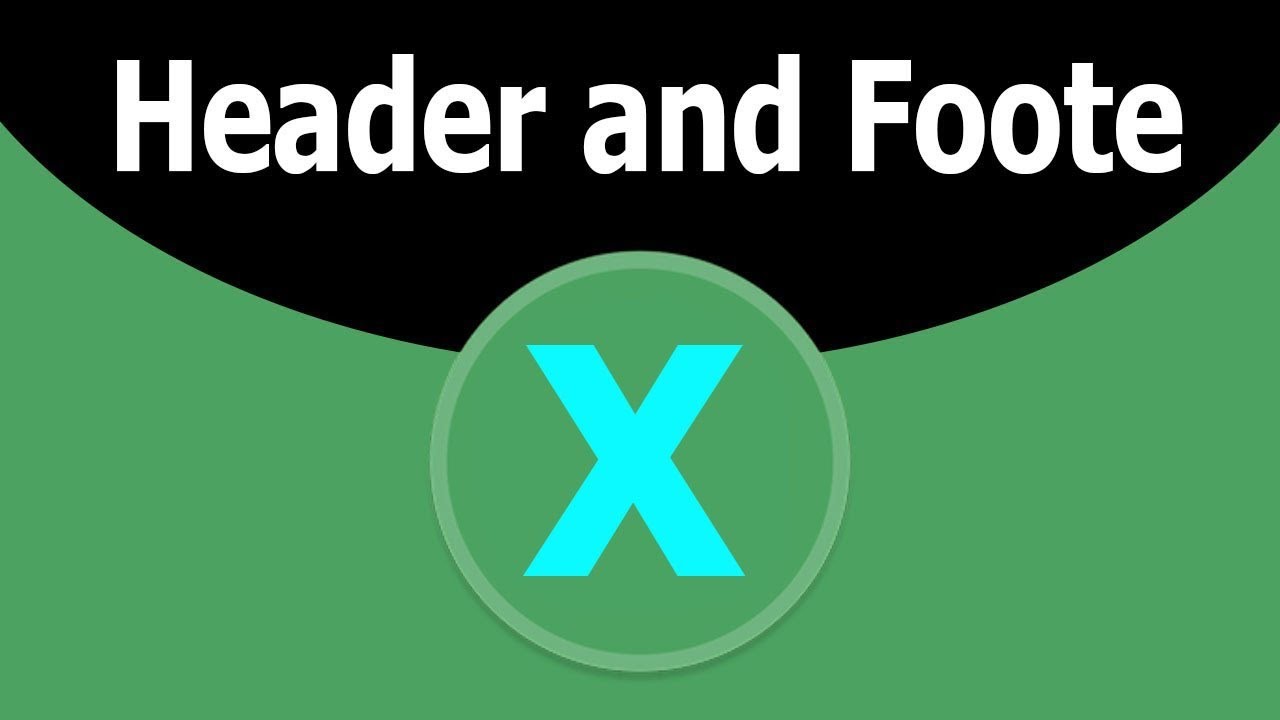 How to Create Header and Footer in Microsoft Excel 2017