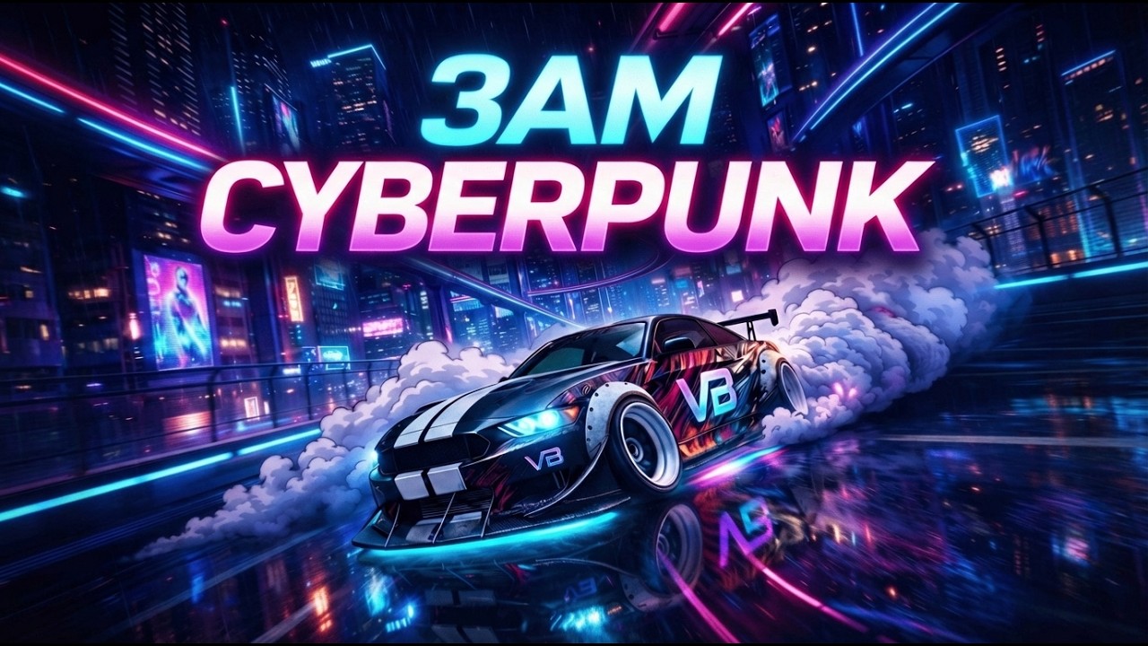 Cyberpunk Neon Drift — Epic 3AM Night Drive Music 🌃🔥