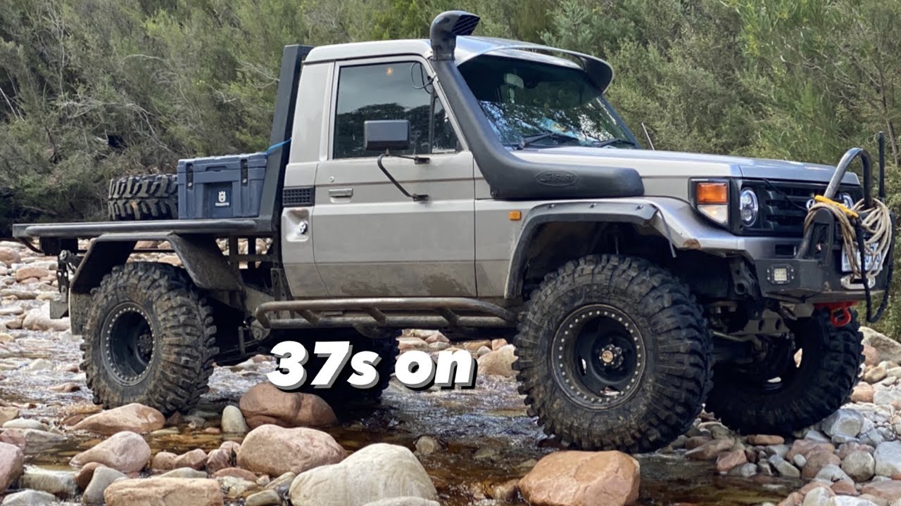 Grampians mt difficult in my twin locked 79 series Landcruiser 37s!!